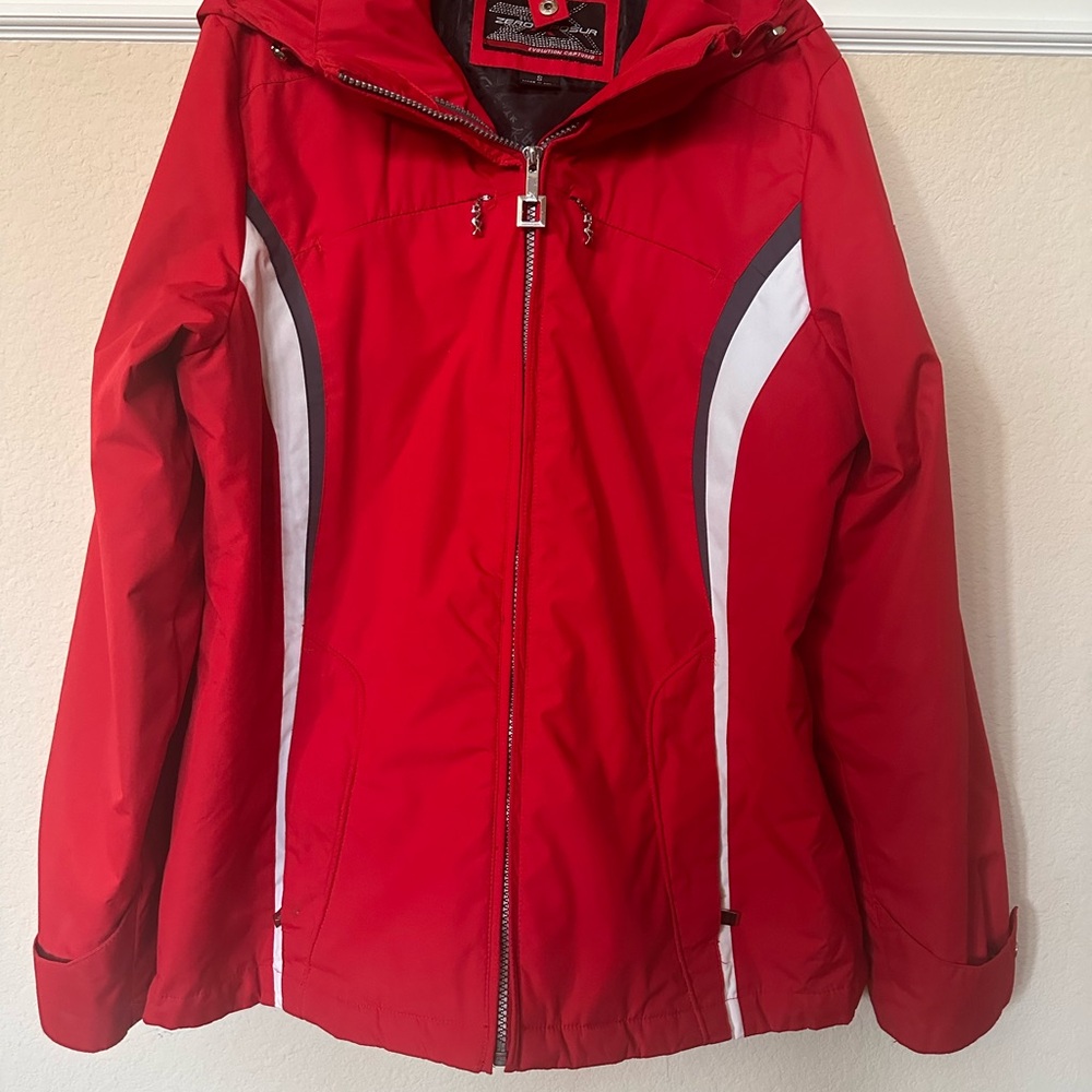 Women's 3 in 1 Winter/Ski Red Jacket